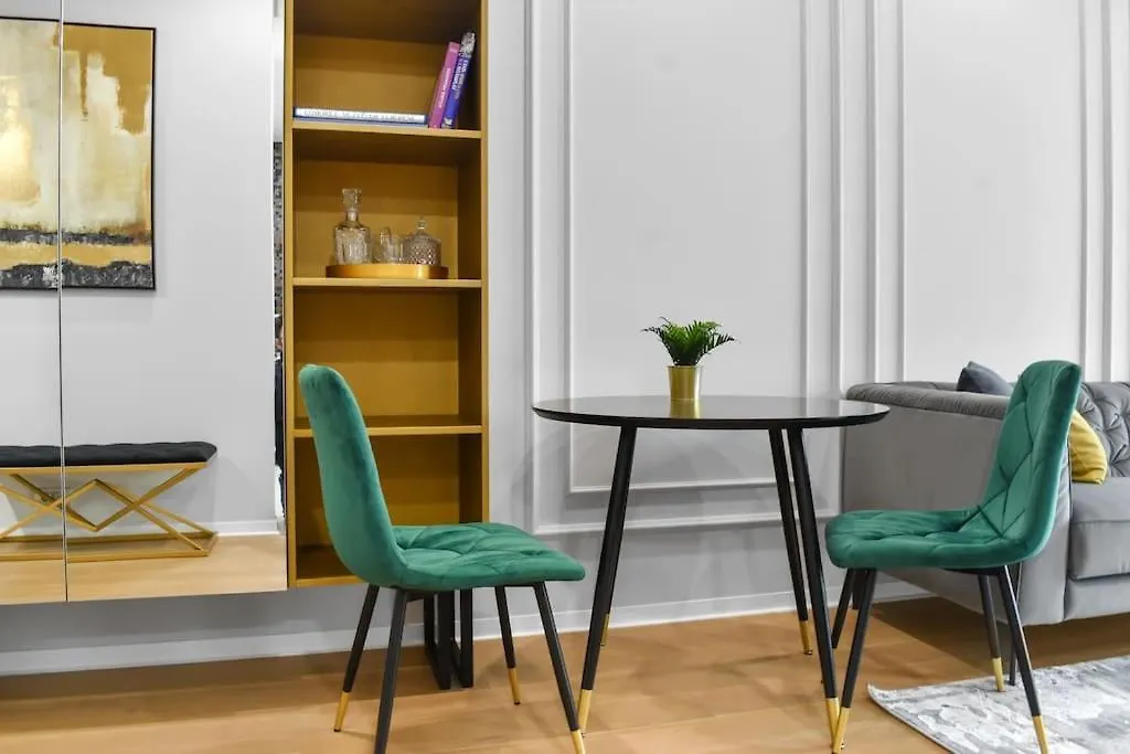 Apartment Lax Exquisite 1Br,1Bath -City Skyline Views Bucharest Romania